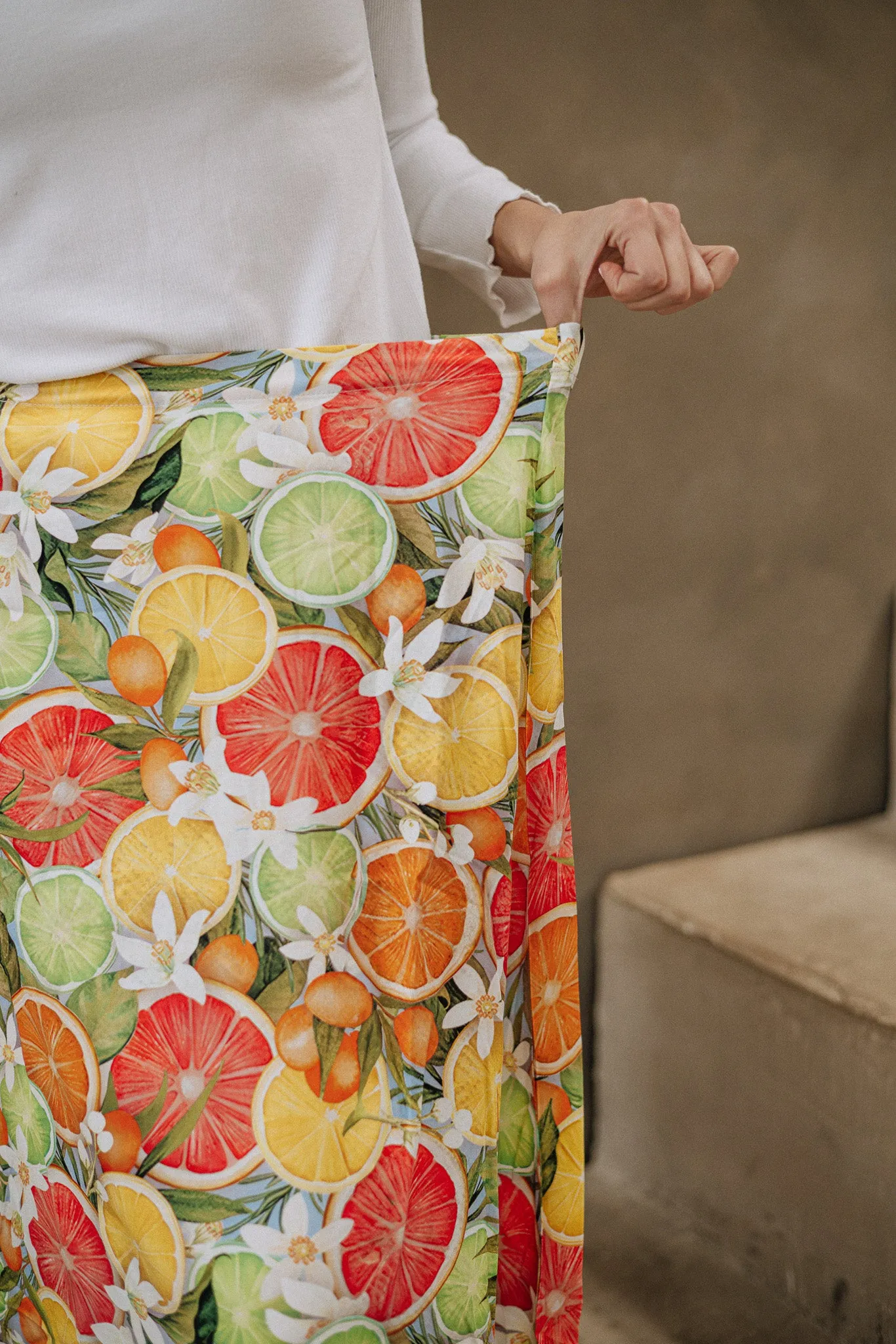 Kayleen Patchwork Skirt