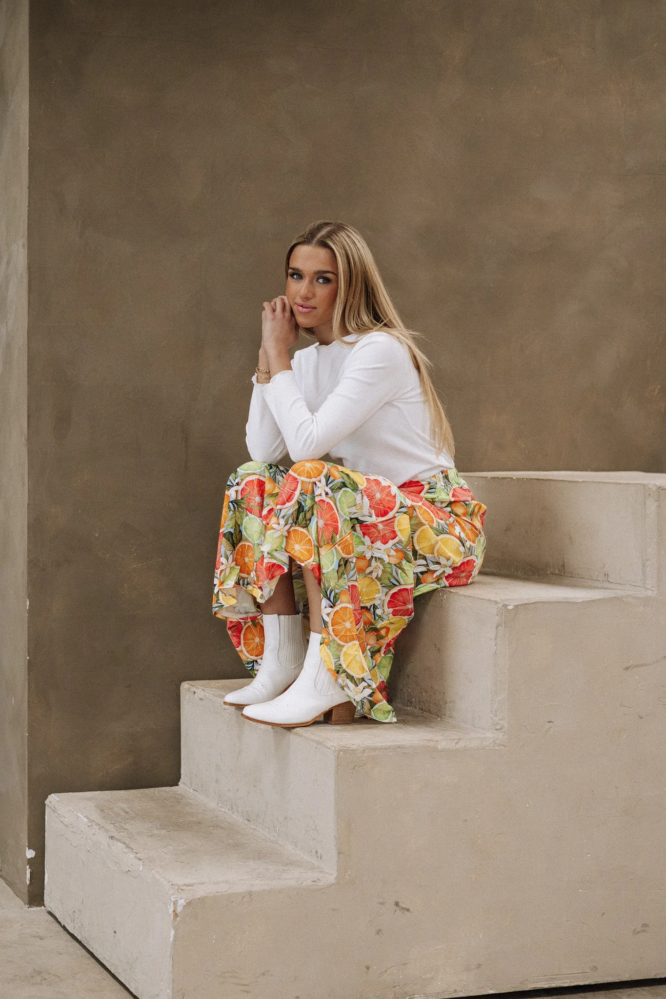 Kayleen Patchwork Skirt