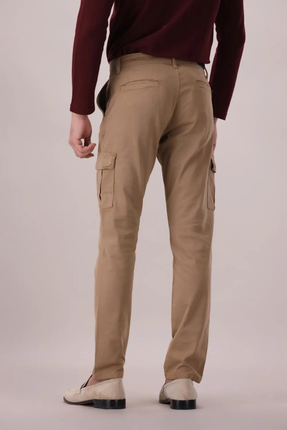 Khaki Slim Fit Fashion Pent