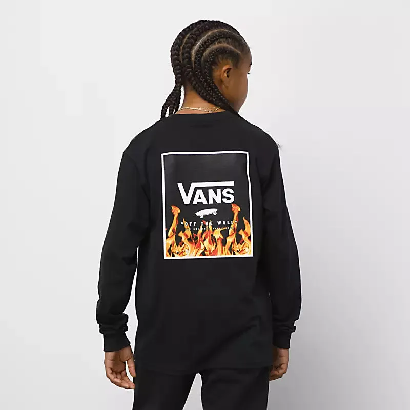 Kids Print Box Back Long Sleeve T-Shirt