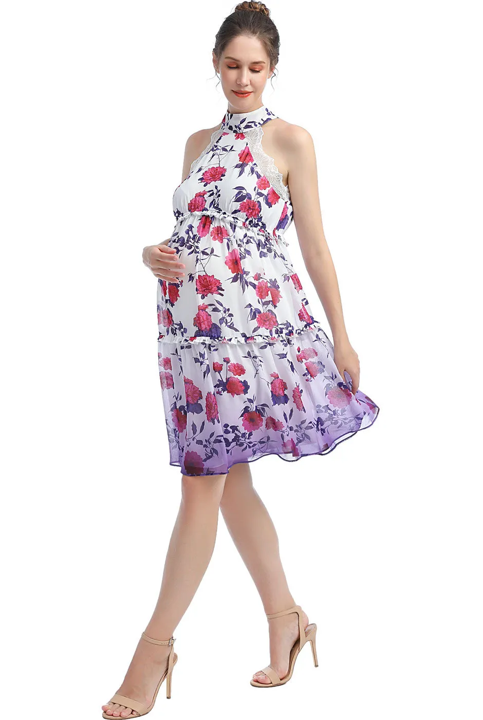 Kimi   Kai Maternity "Norah" A-Line Dress