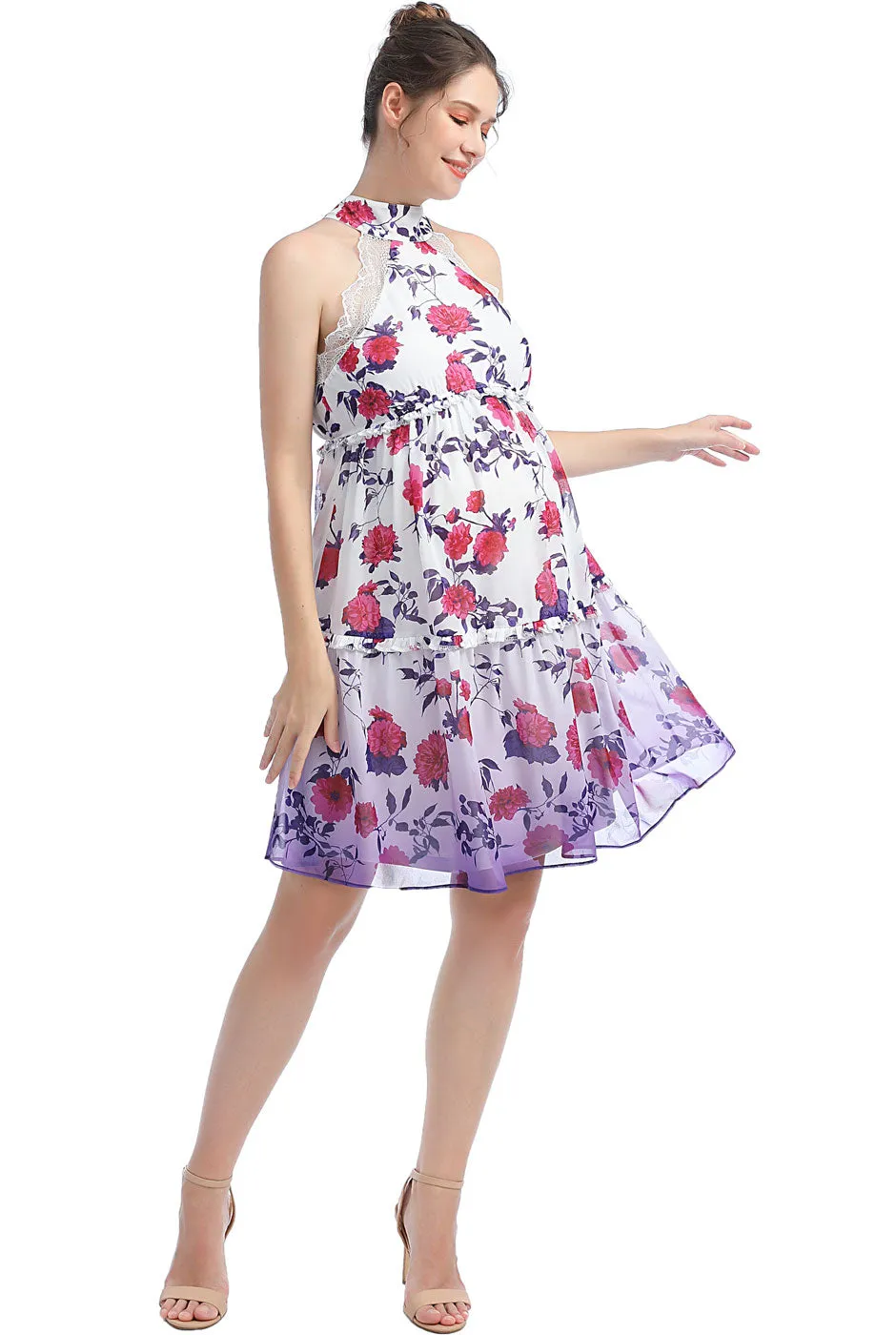 Kimi   Kai Maternity "Norah" A-Line Dress