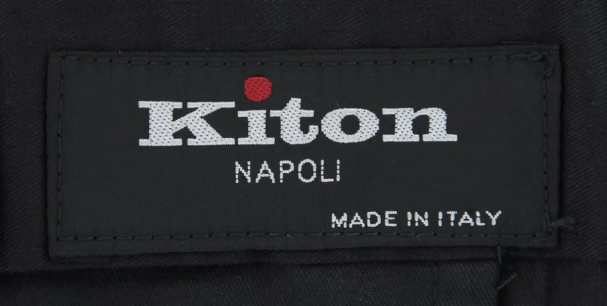 Kiton Black Pants
