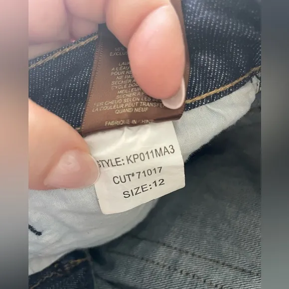 Kut from the Kloth bootcut jeans.‎ Women size 12 dark wash.