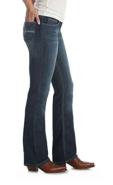 LADIES WRANGLER BOOT CUT JEAN