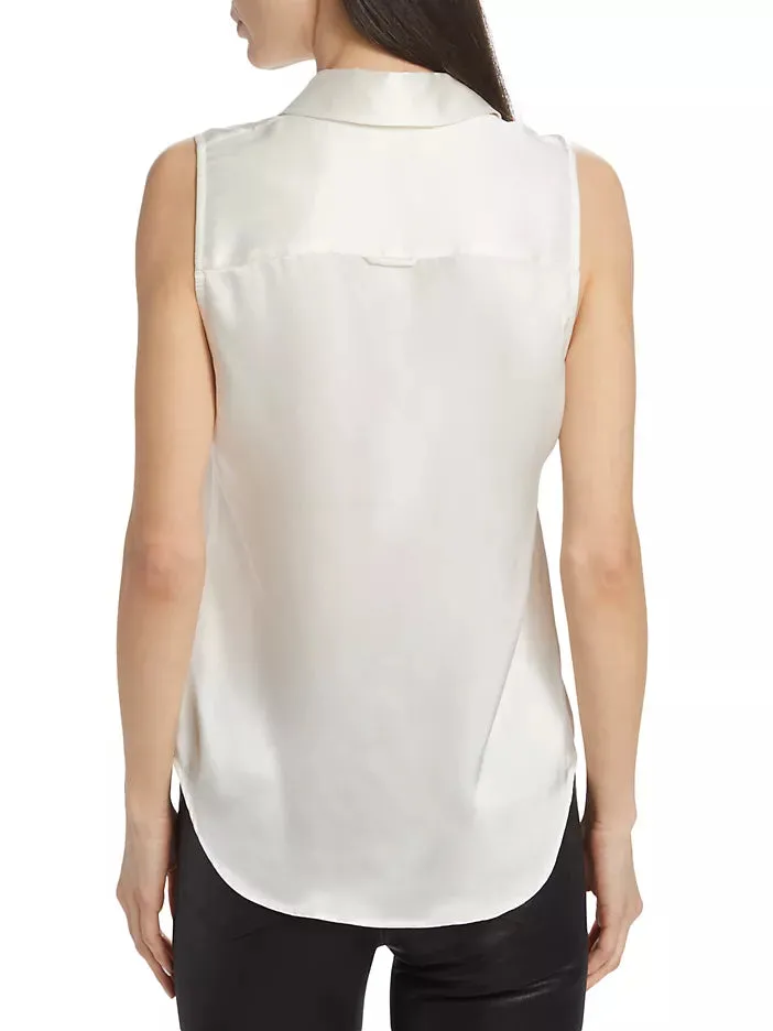 L'AGENCE EMMY SLEEVELESS BLOUSE
