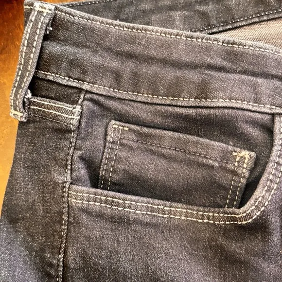 L'Agence Margot Skinny Jeans Women Sz 28 Midnight Contrast Stretch High Waist