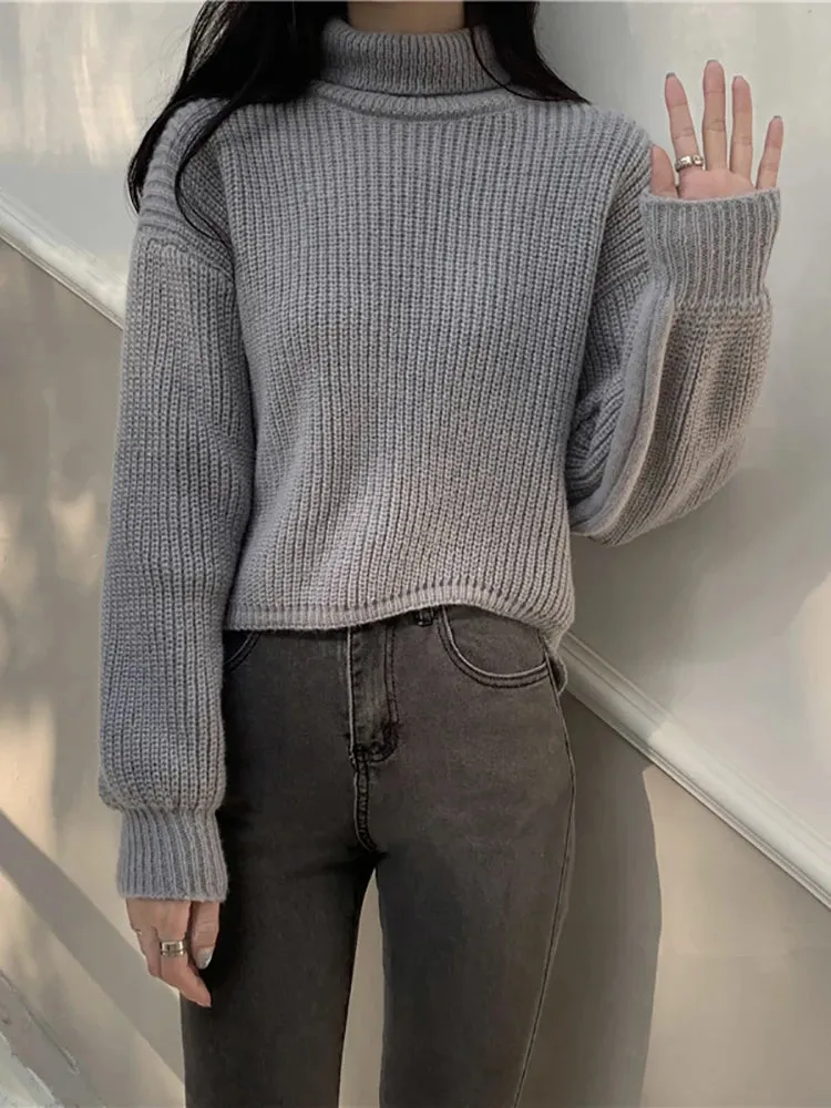 Lapel Cashmere Sweater