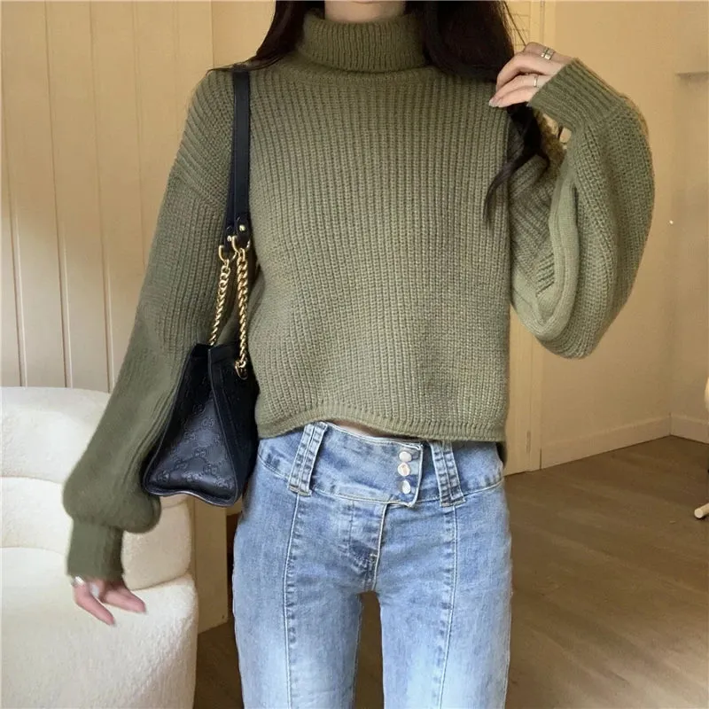 Lapel Cashmere Sweater