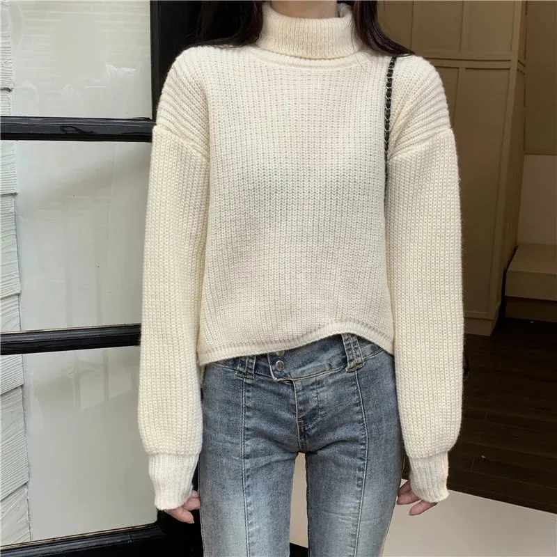 Lapel Cashmere Sweater