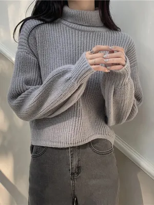 Lapel Cashmere Sweater