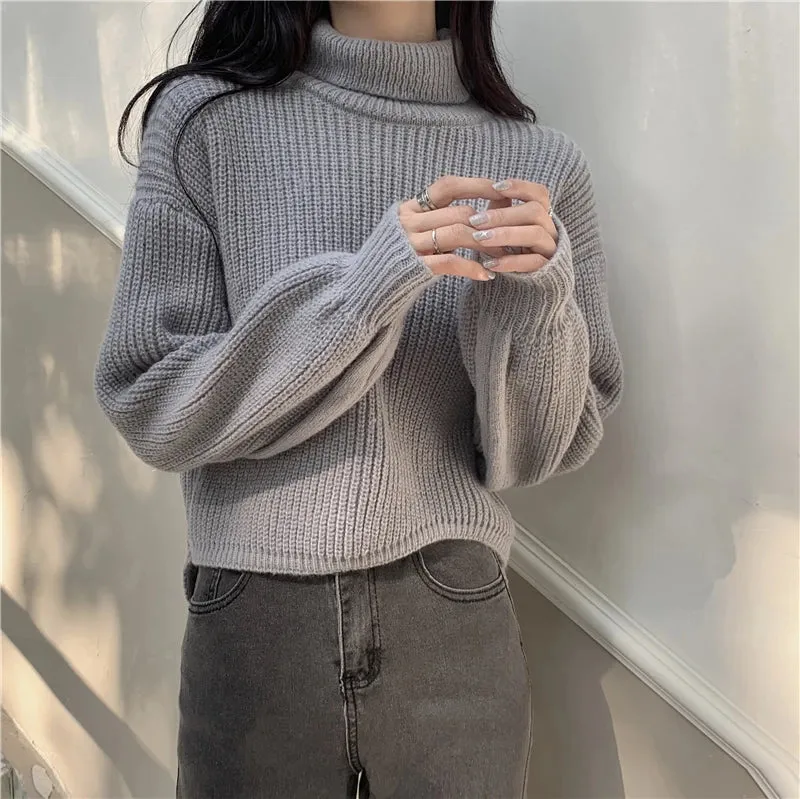Lapel Cashmere Sweater