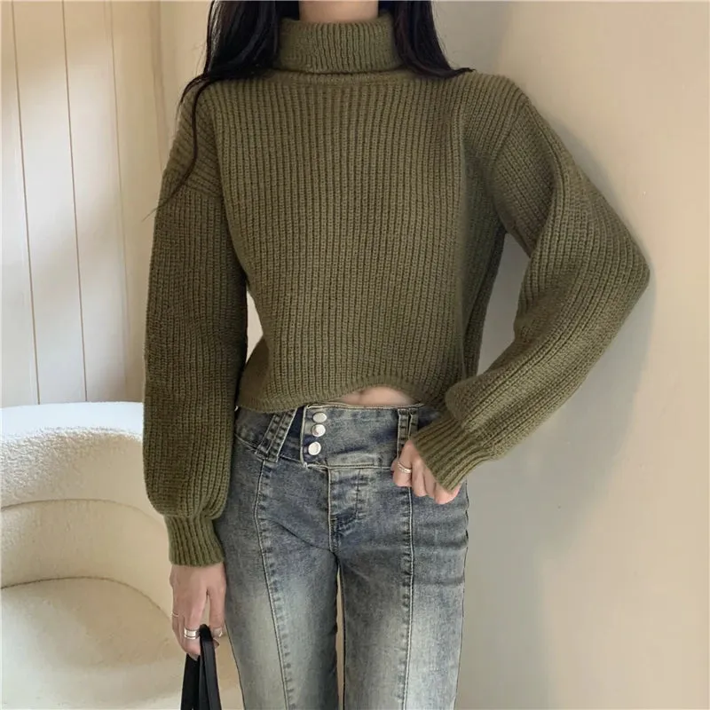 Lapel Cashmere Sweater