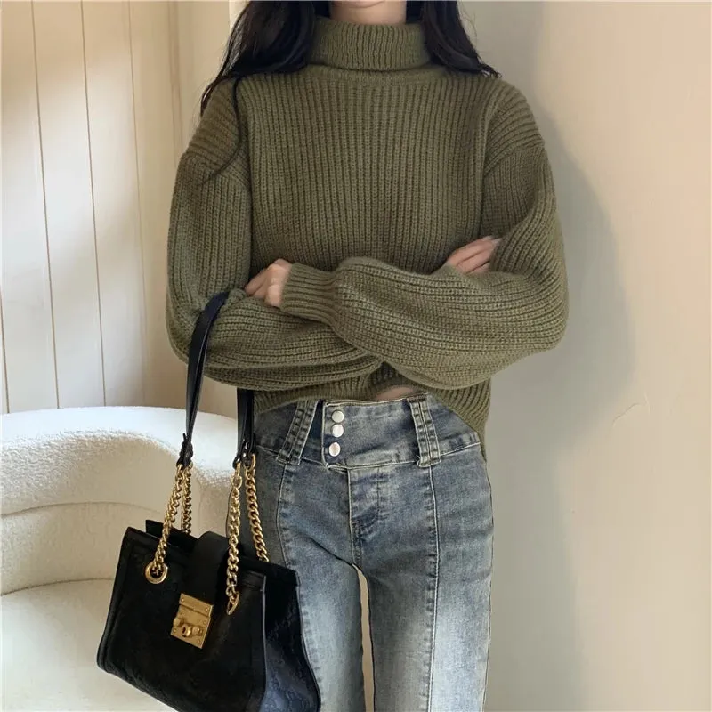 Lapel Cashmere Sweater