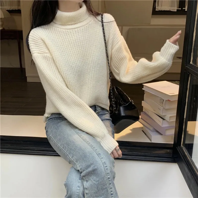 Lapel Cashmere Sweater