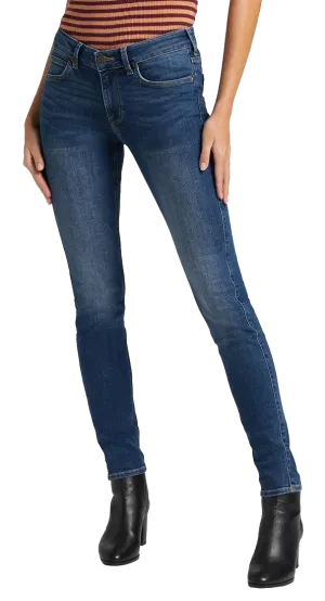 Lee Scarlett Jeans Skinny, Dunkelblau verwaschen