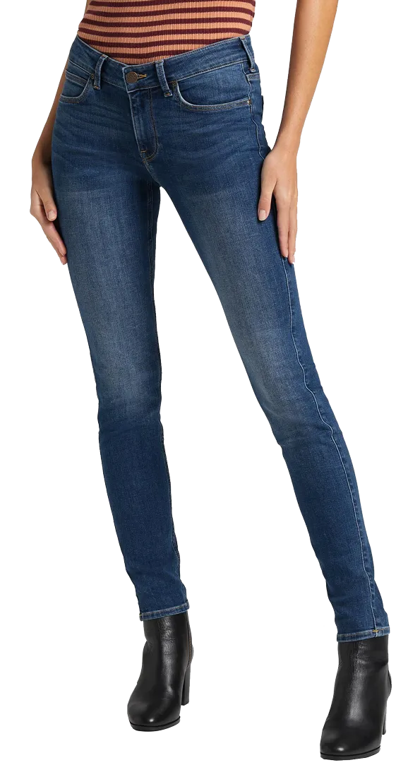 Lee Scarlett Jeans Skinny, Dunkelblau verwaschen