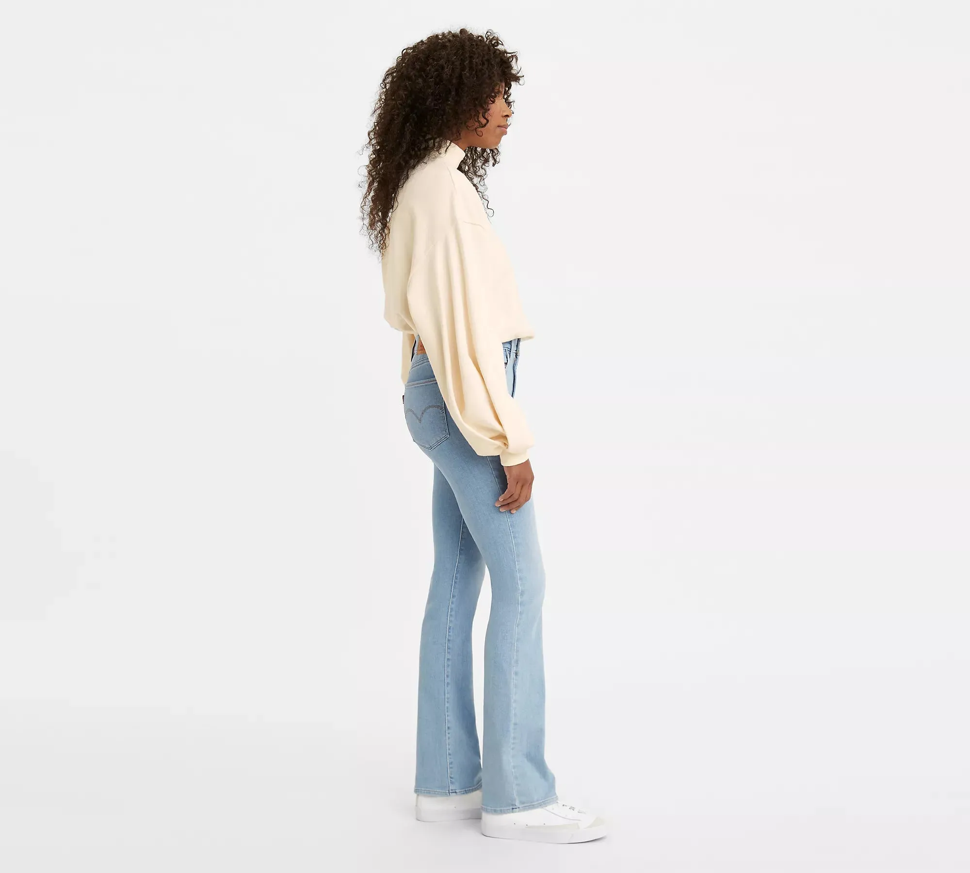 Levi’s 725 High-Rise Bootcut Jeans Mujer Azul Claro