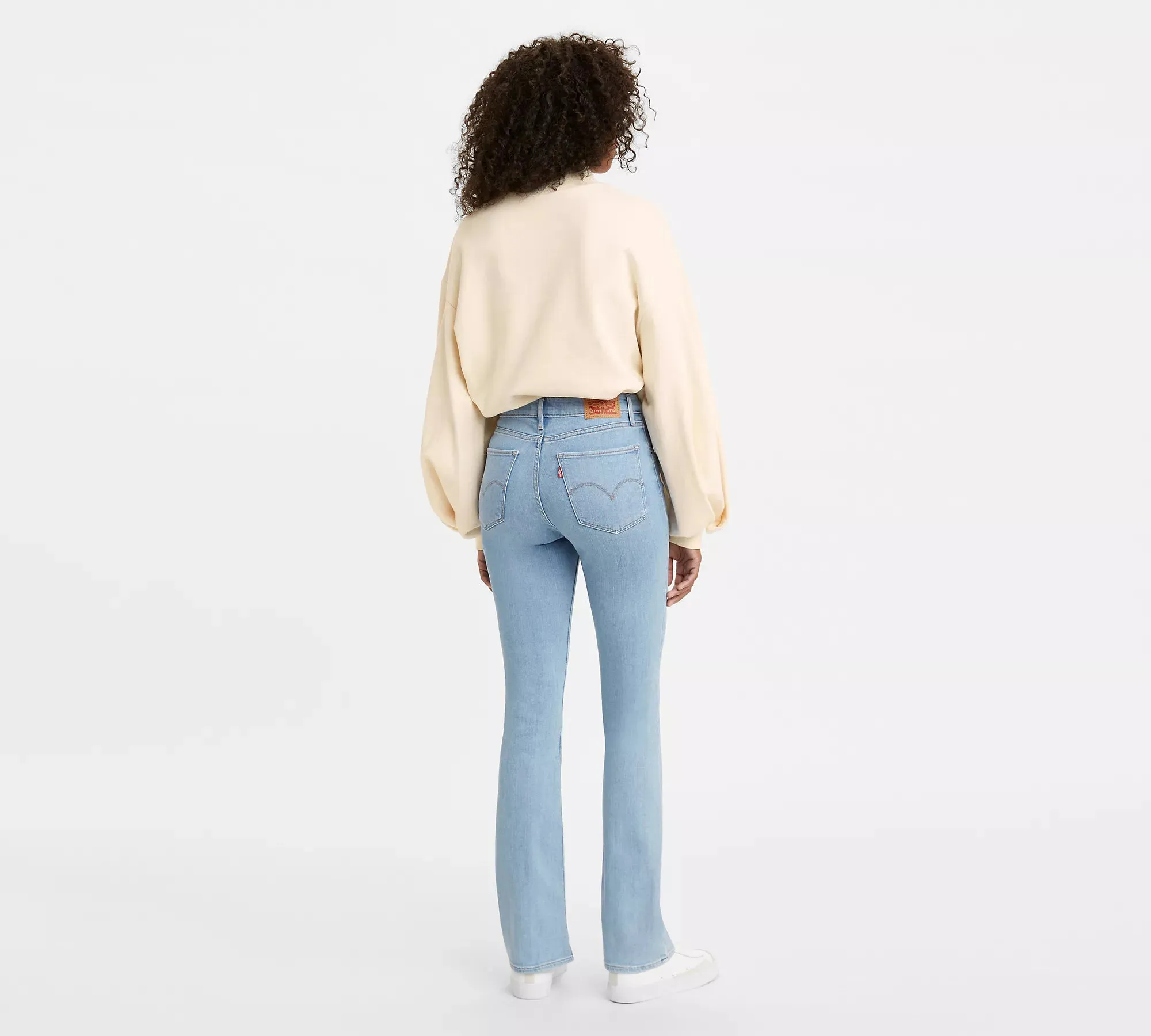 Levi’s 725 High-Rise Bootcut Jeans Mujer Azul Claro