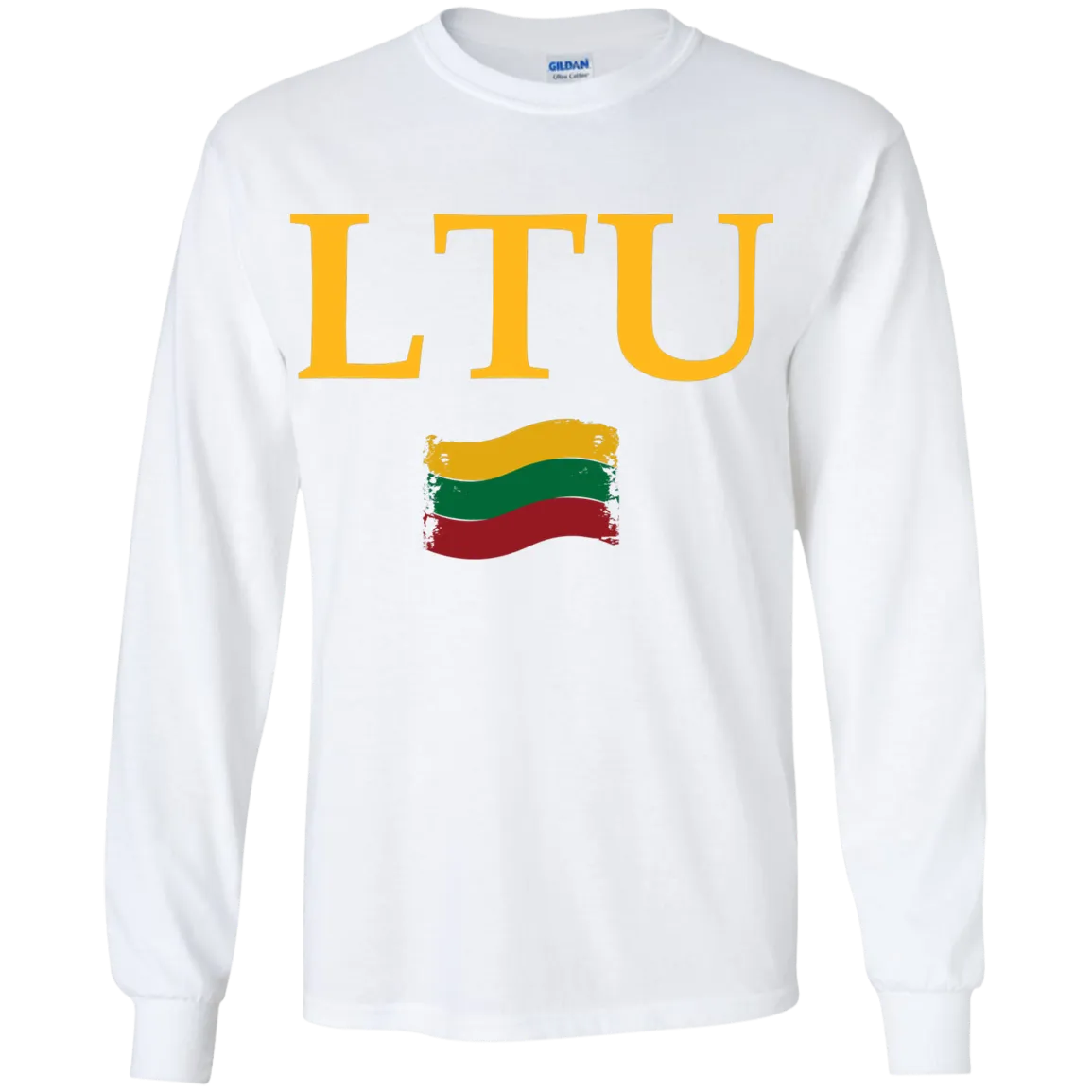 Lietuva LTU - Boys Youth Classic Long Sleeve T-Shirt
