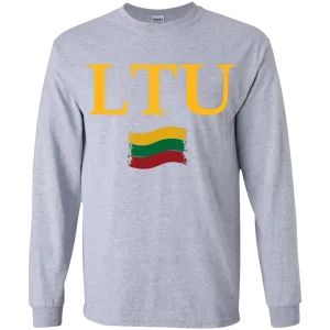 Lietuva LTU - Boys Youth Classic Long Sleeve T-Shirt
