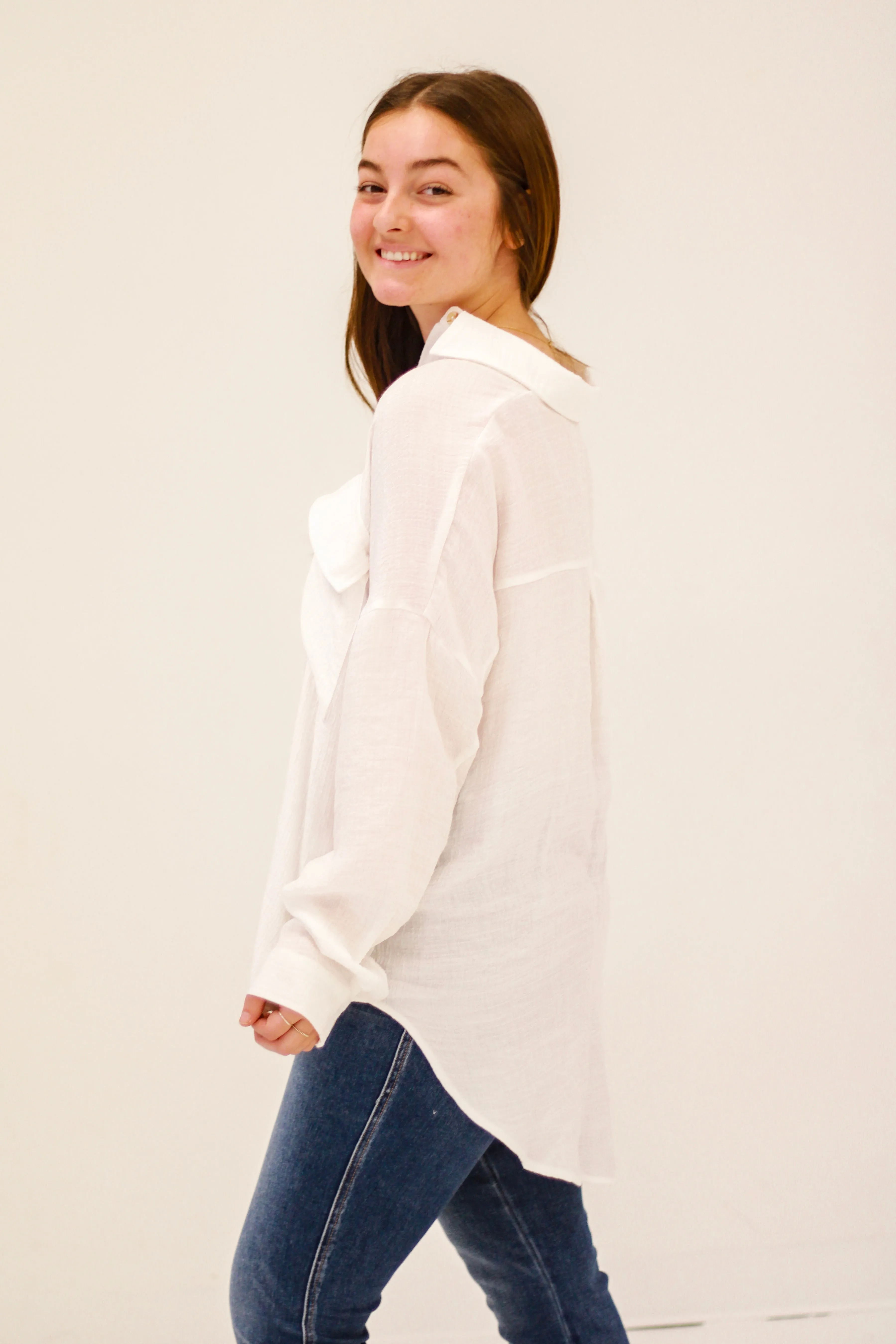Life's a Breeze Button Down