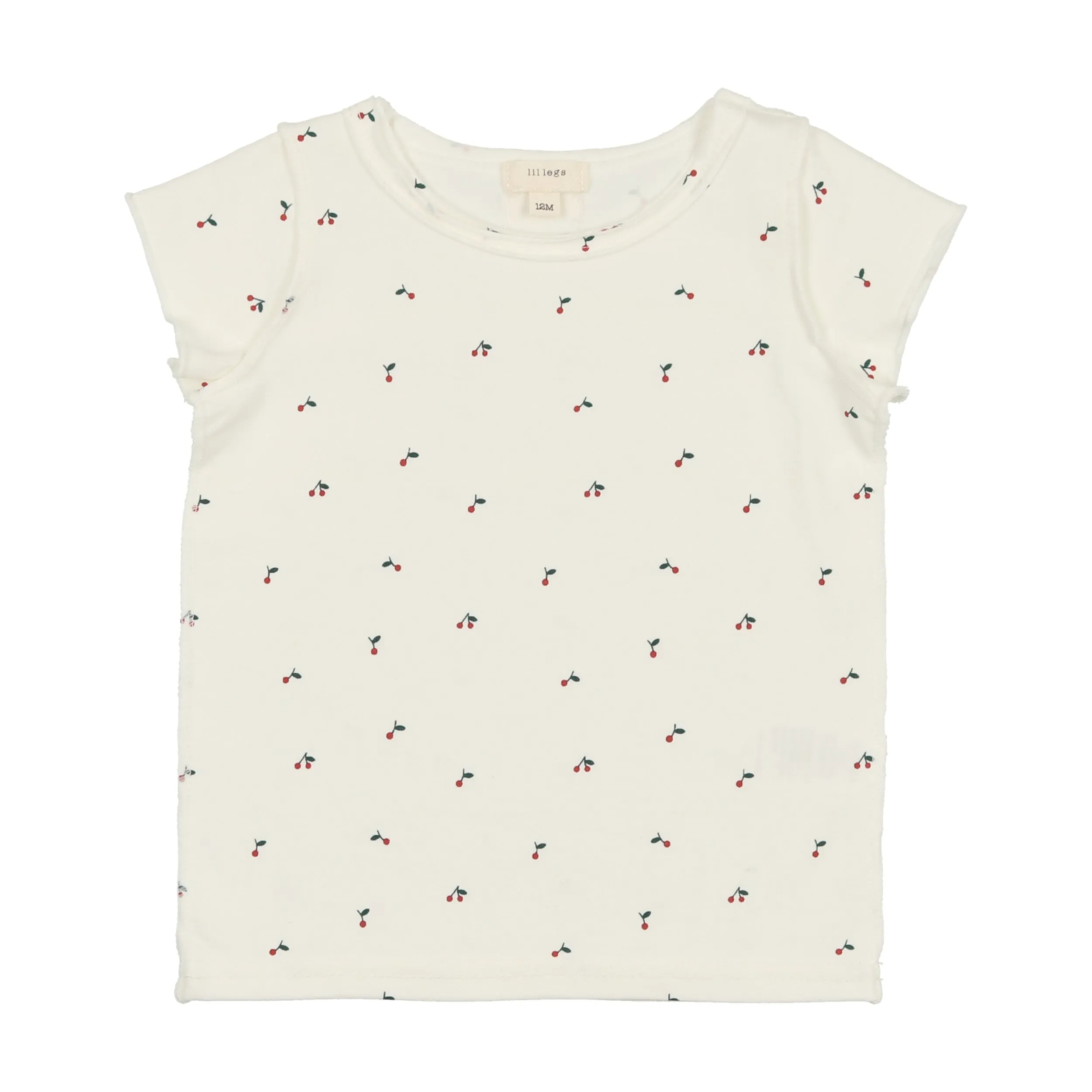 Lil Legs Short Sleeve T-Shirt - Red Cherry