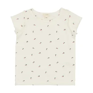 Lil Legs Short Sleeve T-Shirt - Red Cherry