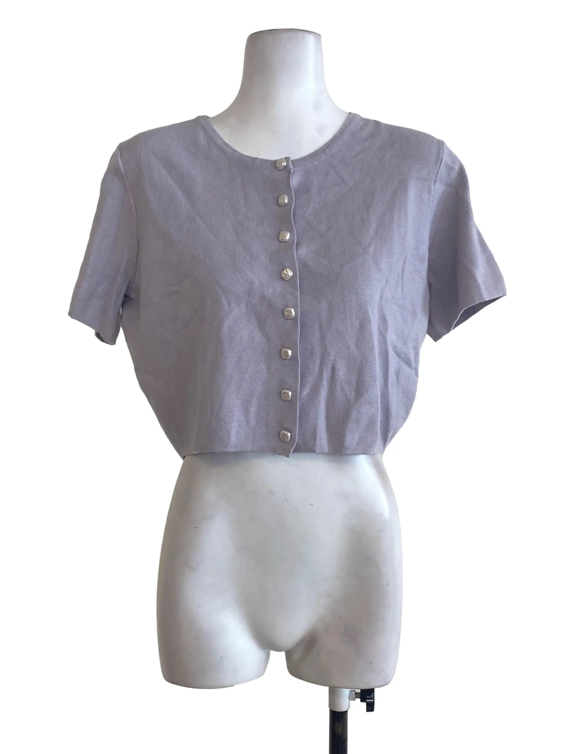 Lilac Knitted Top TCL