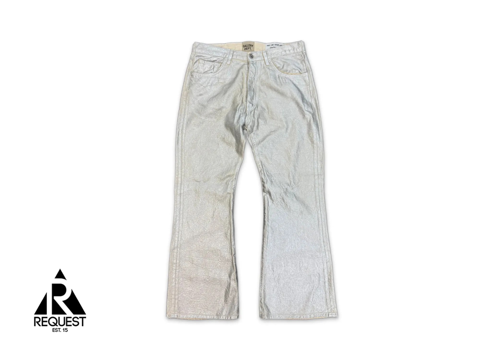 Logan Bootcut Jeans “Galactic Silver"