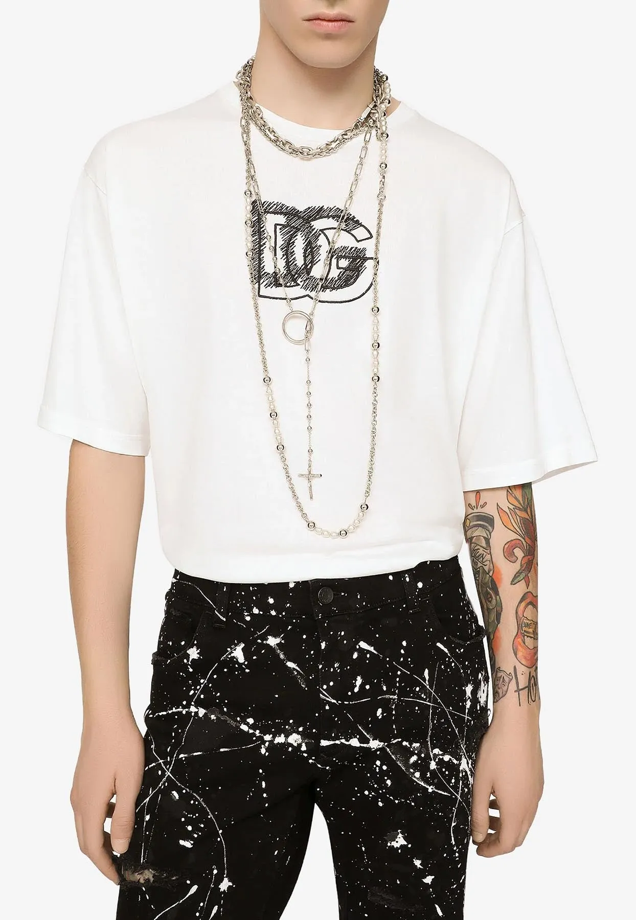Logo Printed Short-Sleeved T-shirt