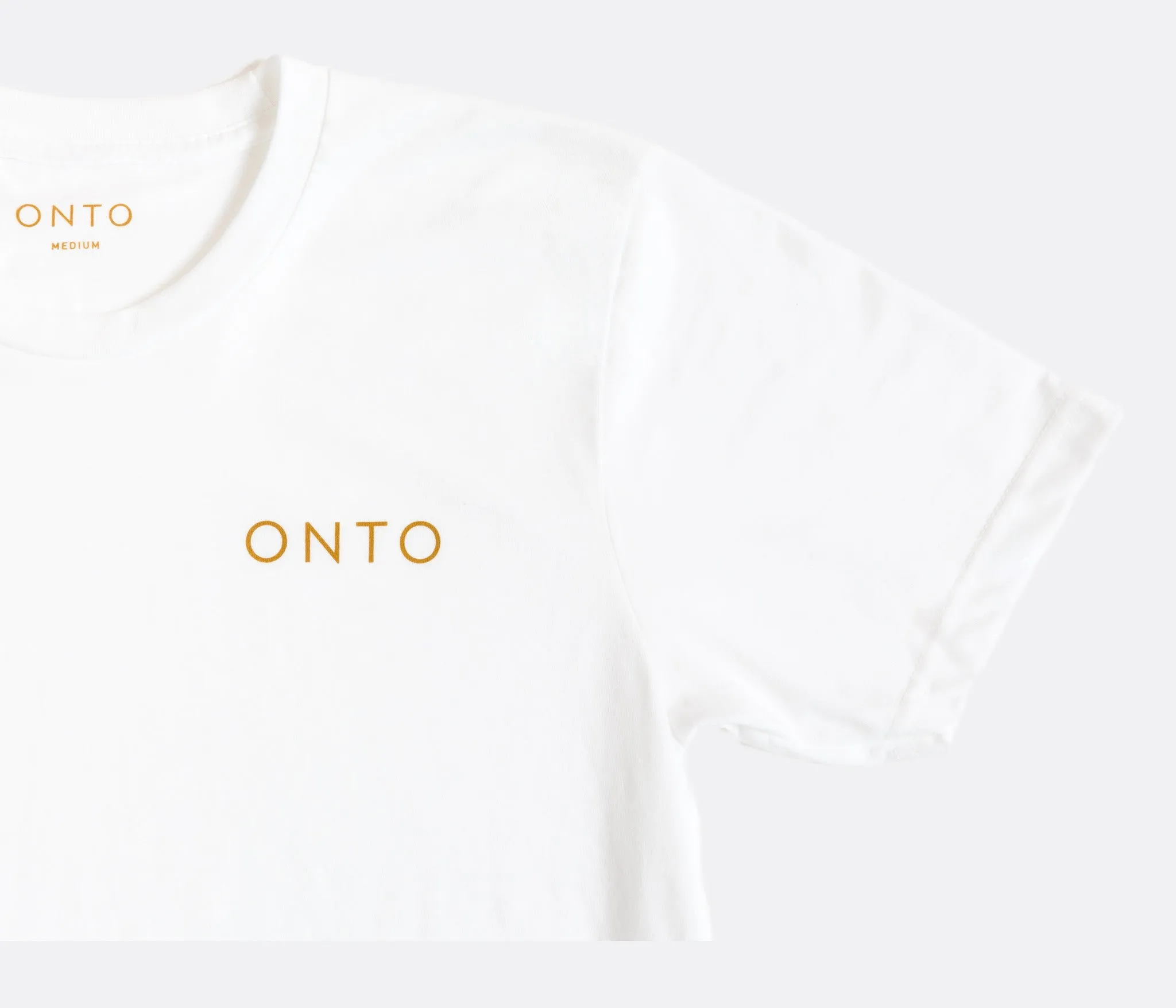 Logo Tee White