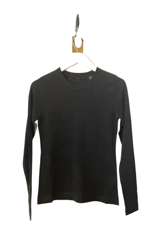 Longsleeve Tissue Cashmere T Coal
