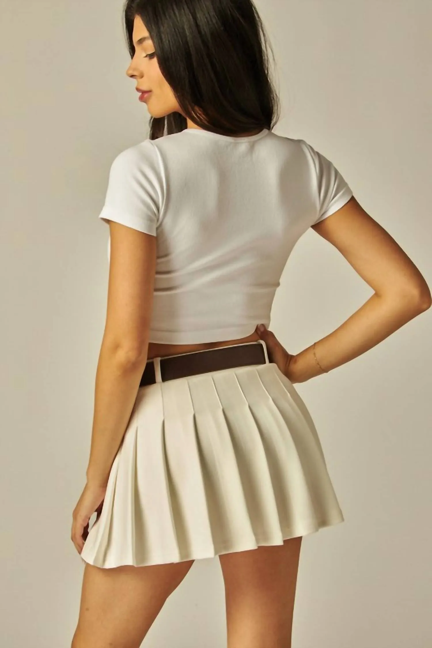 Love Poem - Pleated Skirt