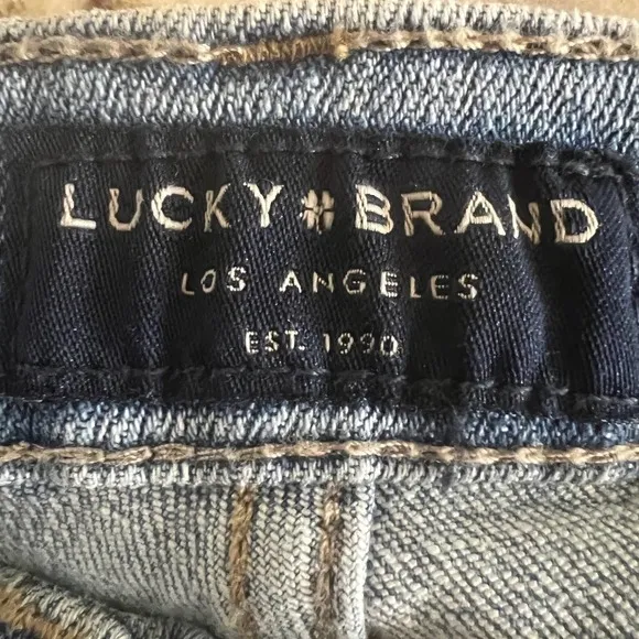 LUCKY BRAND AVA MID RISE SUPER SKINNY MEDIUM WASH JEANS NWT WOMEN'S SIZE 24