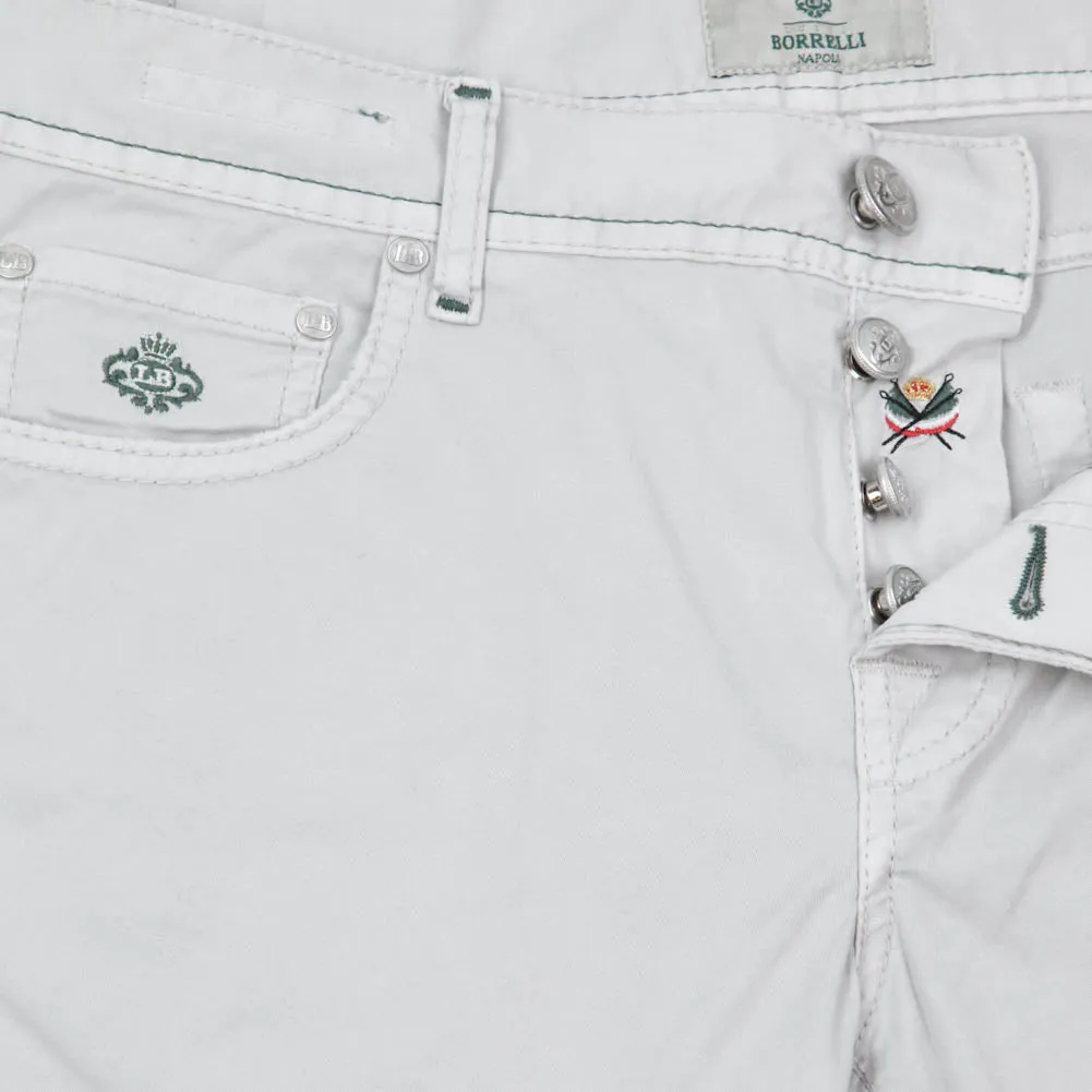 Luigi Borrelli Light Gray Pants - 42 US / 58 EU