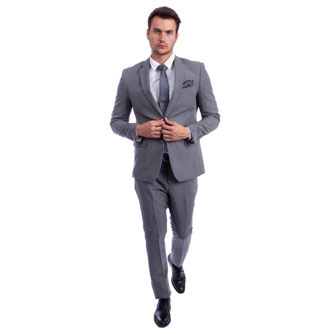 M301H - VITTO ITALY SLIM EXPAND FIT SOLID SUIT