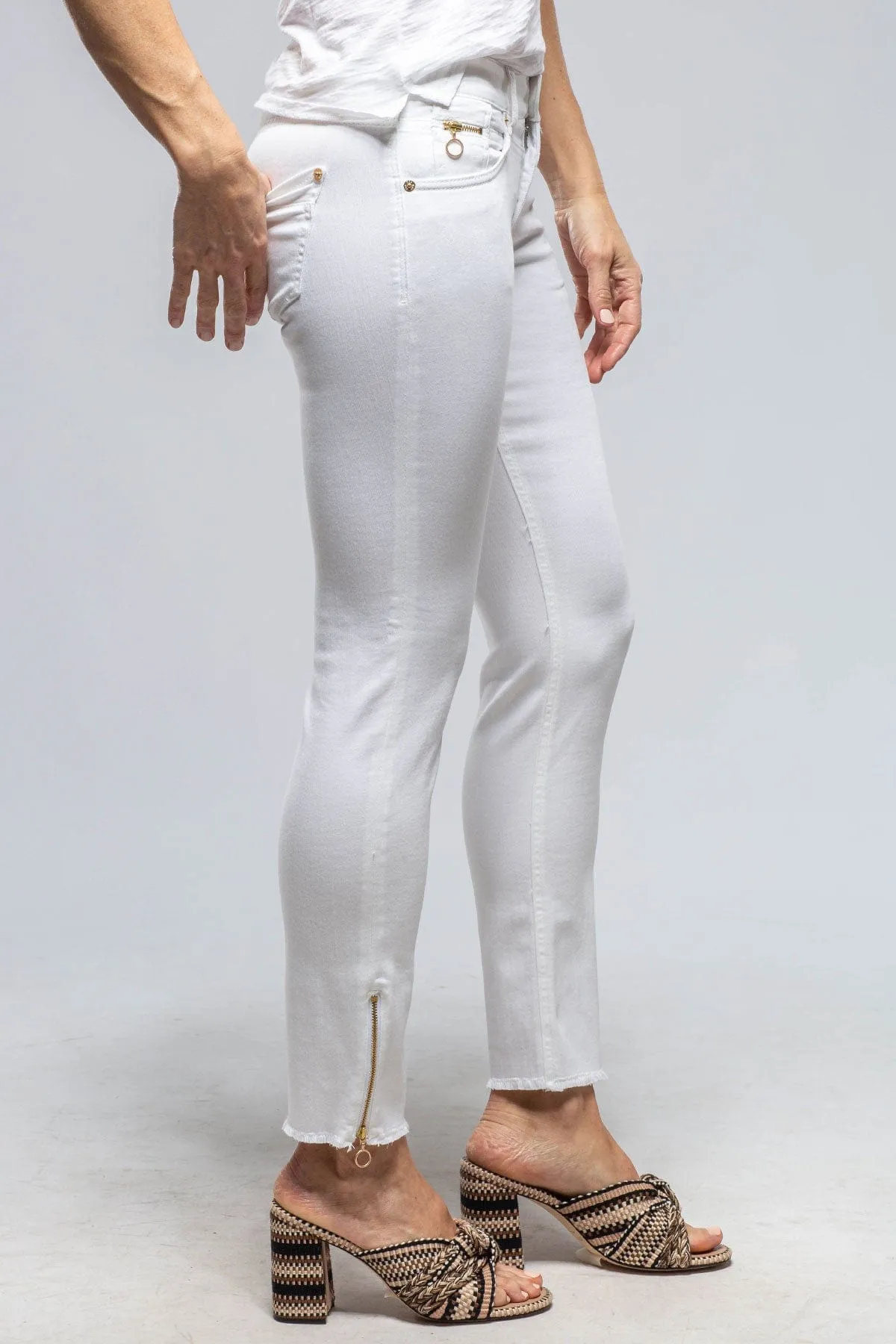 MAC Rich Slim White Denim