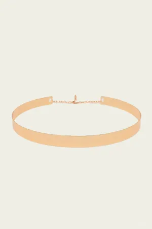 Macchi Belt in Gold