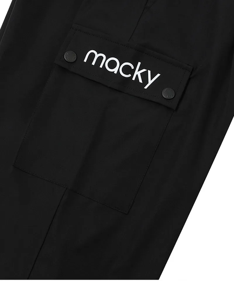 MACKY Golf: String Round Jogger Pants - Black