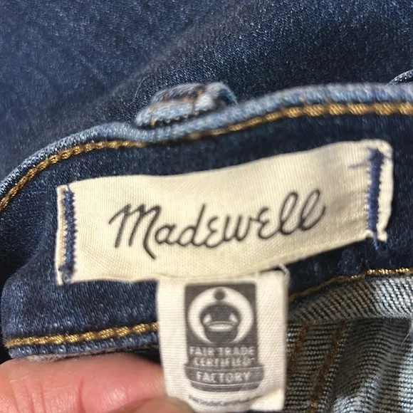 Madewell 10&quot;‎ High Rise Skinny Jeans Size 27