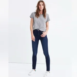 Madewell 10&quot;‎ High Rise Skinny Jeans Size 27