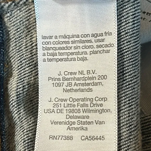Madewell 10&quot;‎ High Rise Skinny Jeans Size 27