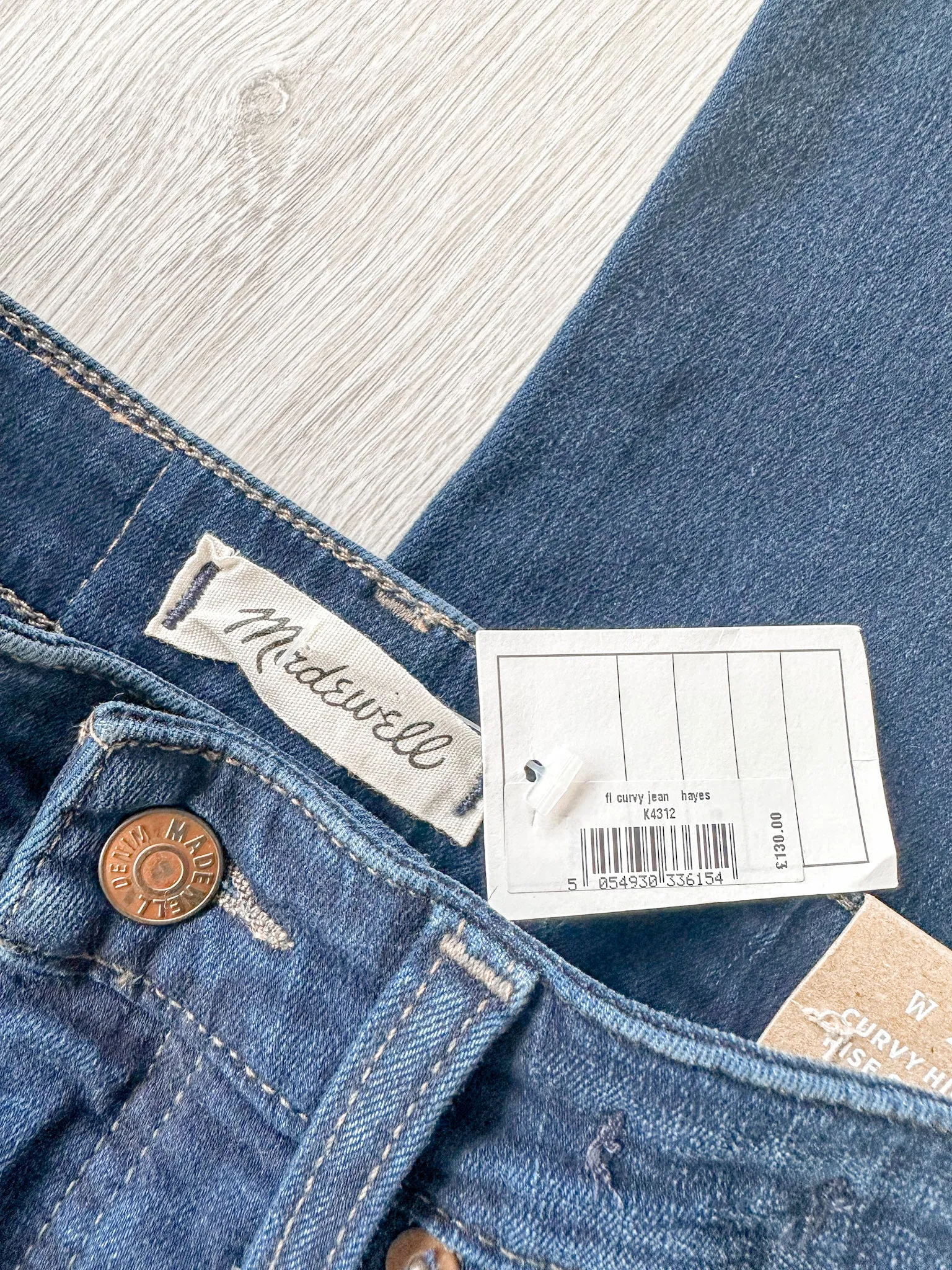 Madewell Curvy High-Rise Skinny Jeans