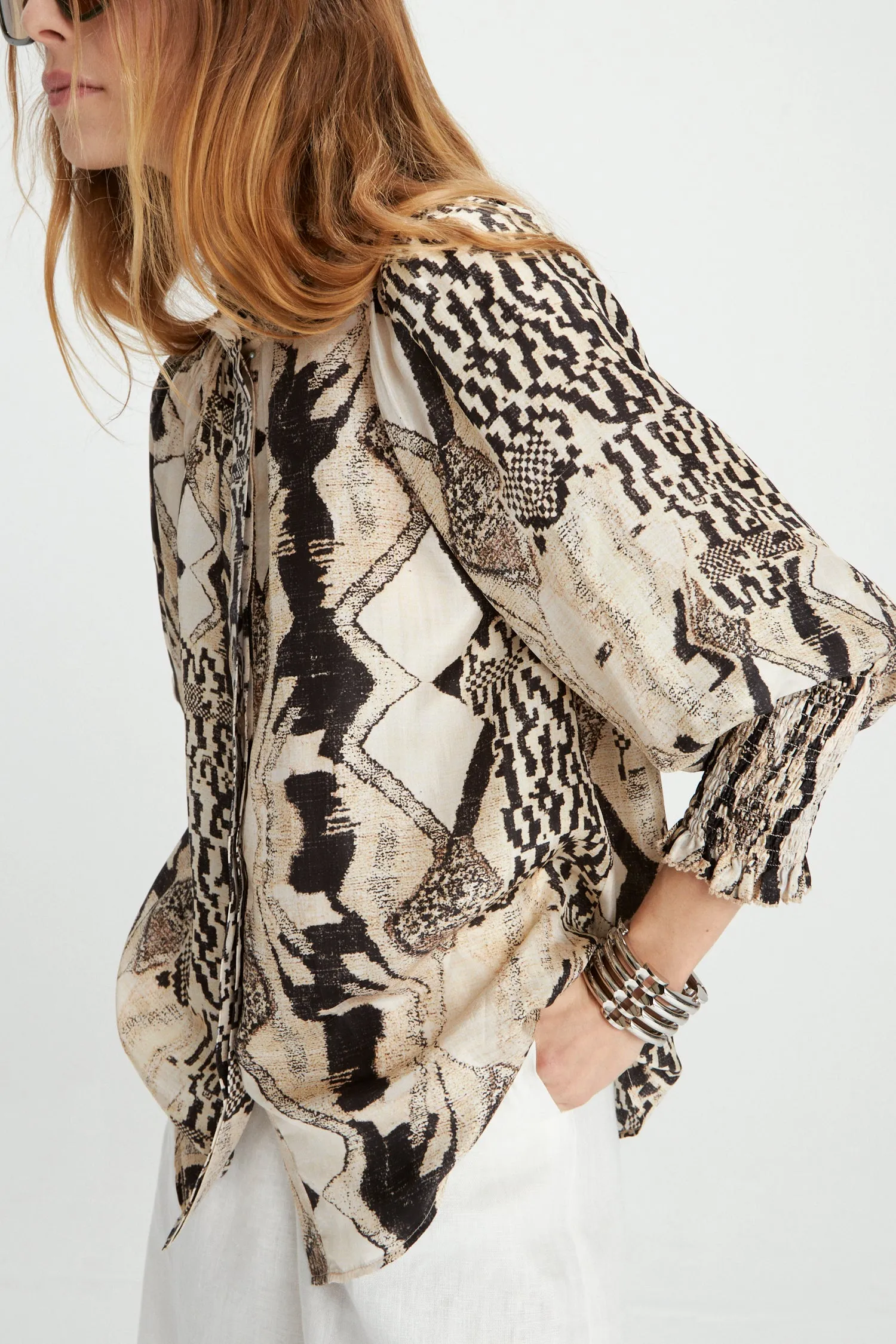 Maria Cher Quilaquina Julieta Blouse