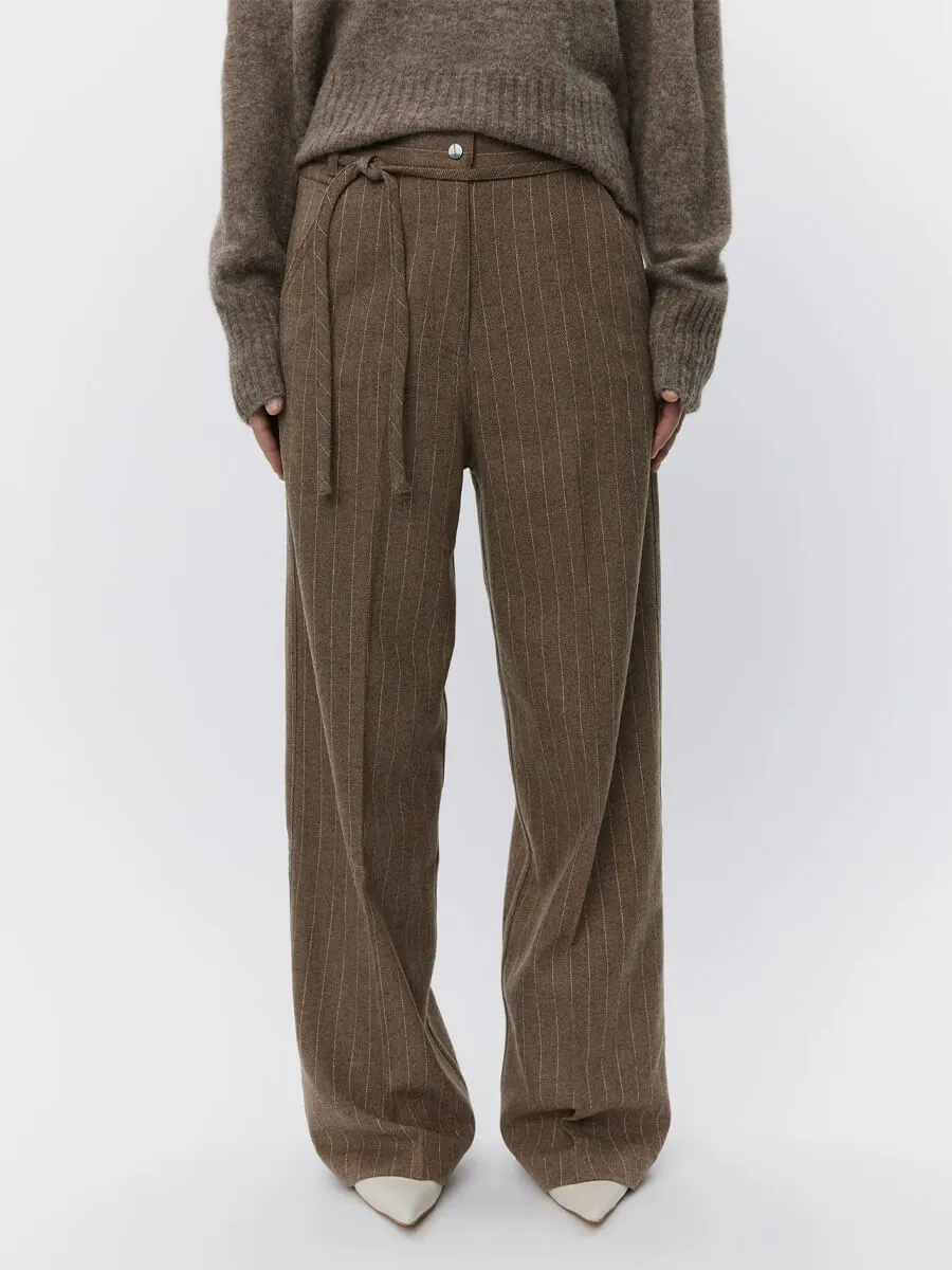 Matt - Graphic Wool Stripe - Wren