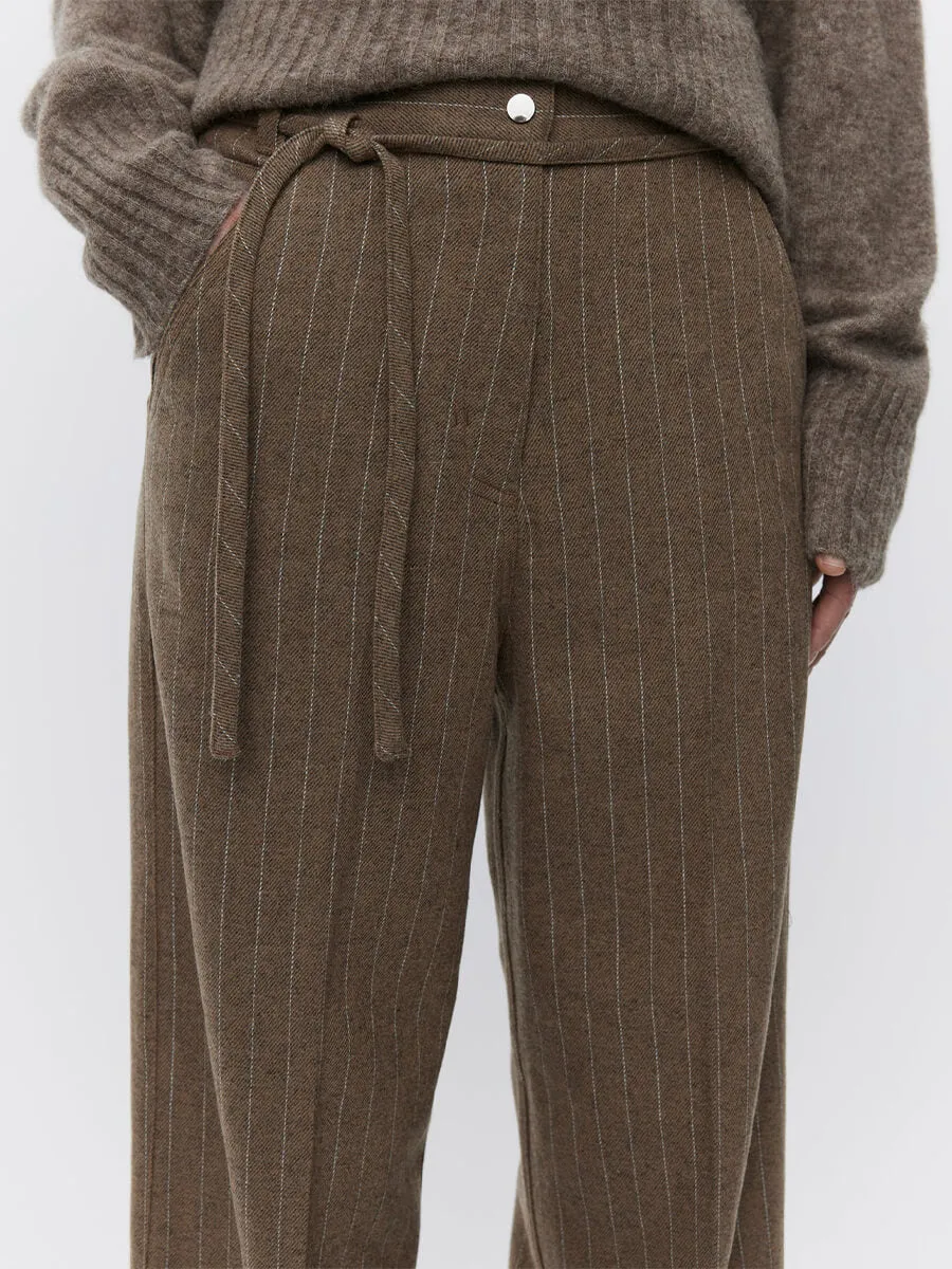 Matt - Graphic Wool Stripe - Wren
