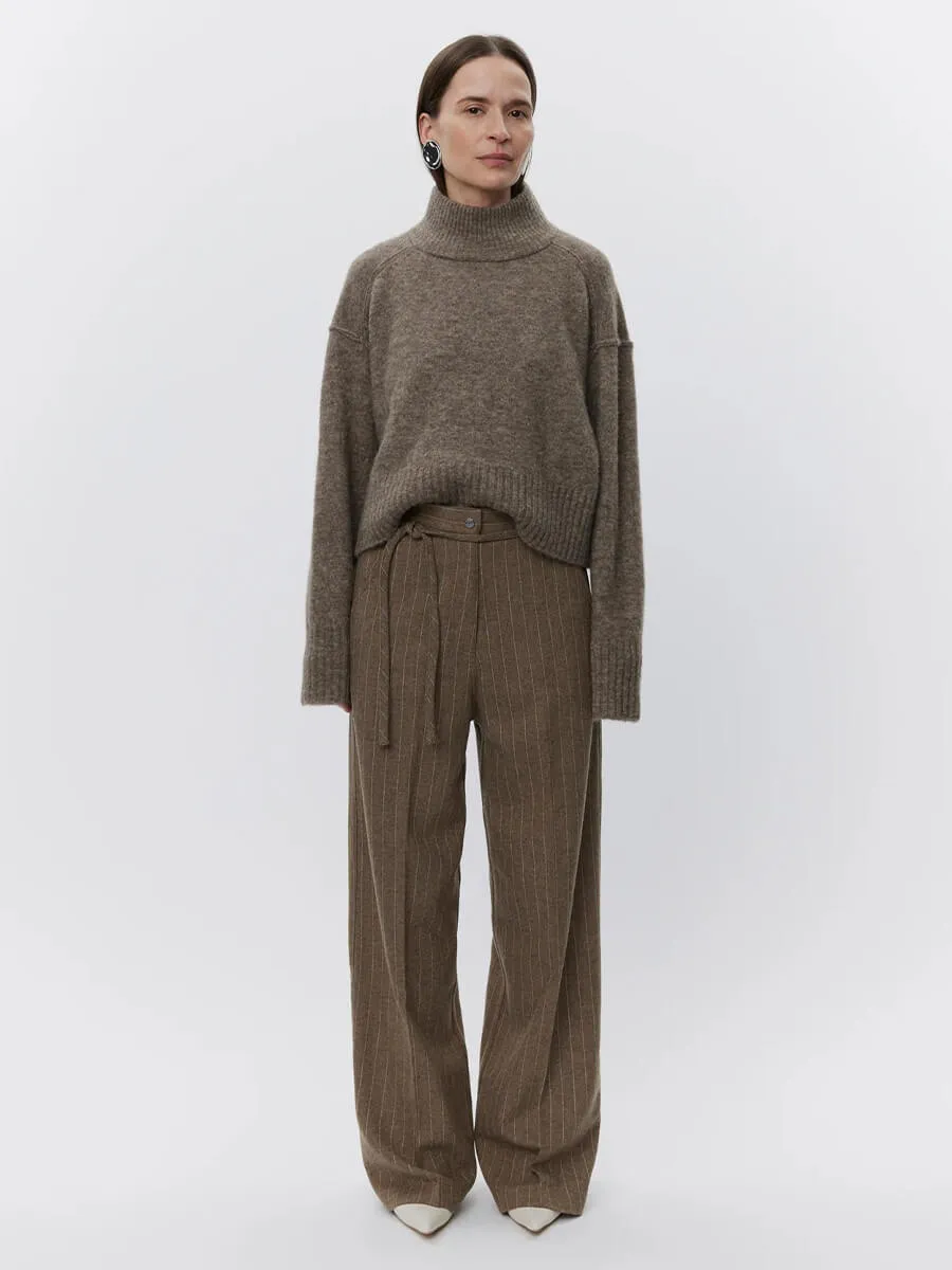 Matt - Graphic Wool Stripe - Wren