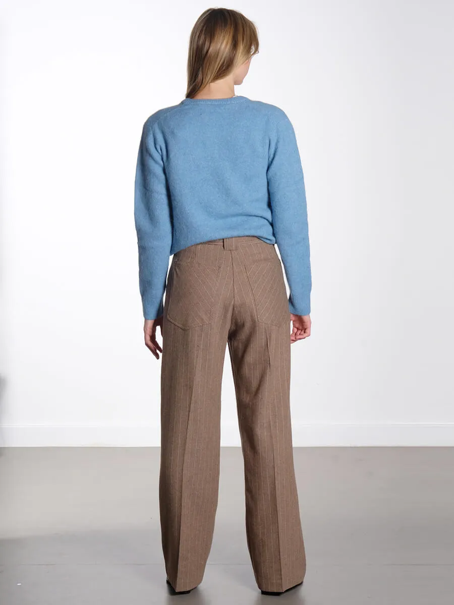 Matt - Graphic Wool Stripe - Wren