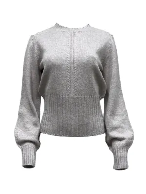 Max Mara Women's Beige Papilla Knitted Sweater NWT